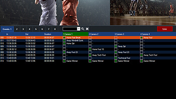 Capture events with the click of a button