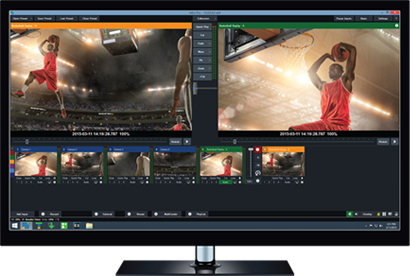 Vmix hd video mixing software