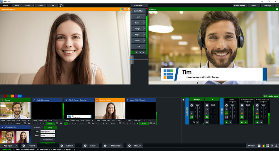 Adding Zoom Calls To VMix From The Same Computer VMix
