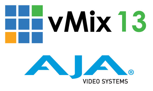 vMix announces version 13 with 4K input and output support for AJA devices