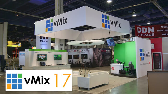 vMix releases version 17 of its powerful live production software at NAB 2016